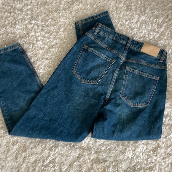 Zara Blue wash Jeans, Women Size 6 – 38 new with tags - Picture 2 of 6